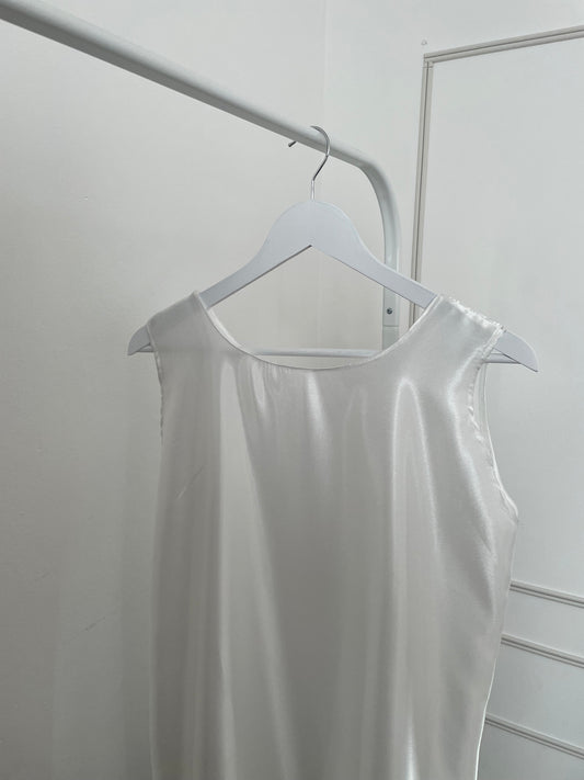 Satin slip dress