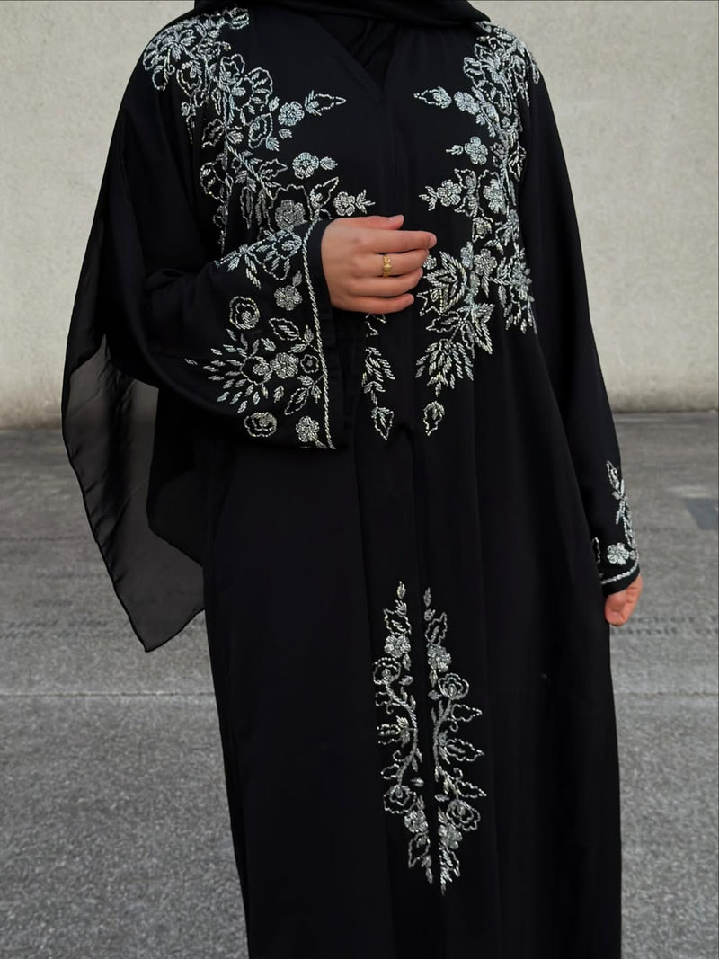 Safiya | صفية – Black Evening Abaya