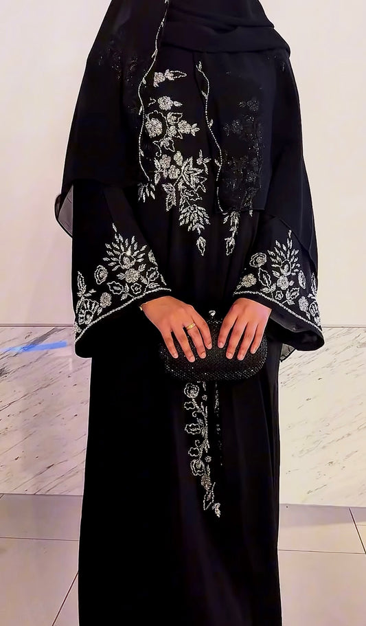 Safiya | صفية – Black Evening Abaya