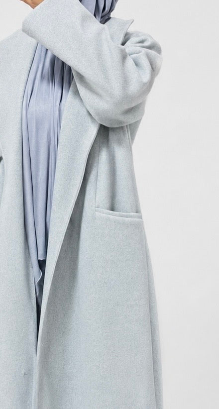 Abaya coat | soft grey        (LIMITED EDITION)