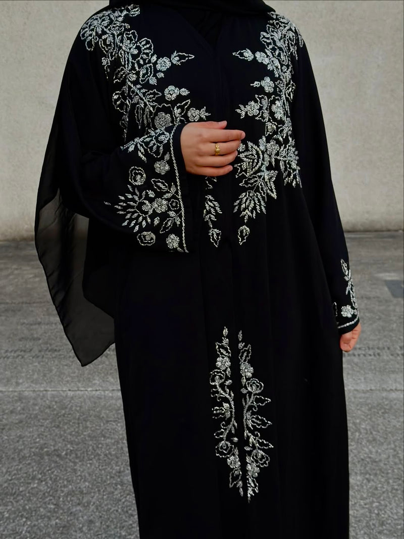 Safiya | صفية – Black Evening Abaya